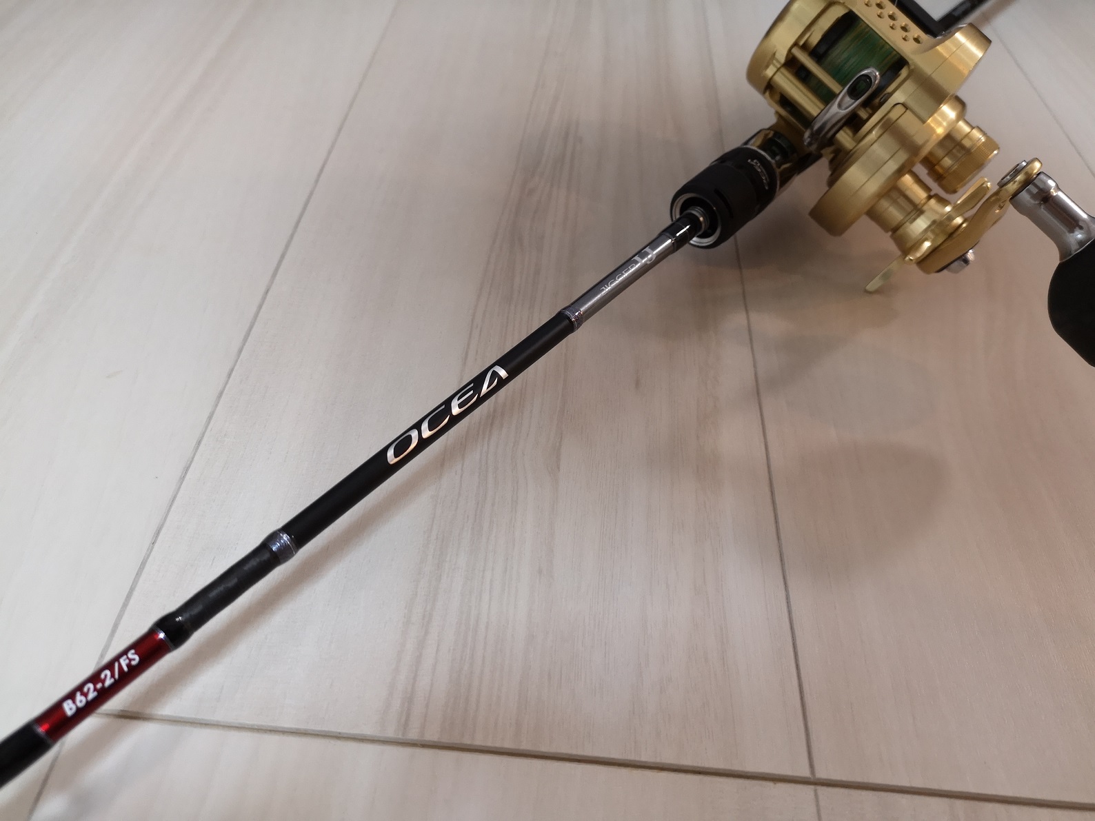 シマノ オシアジガーLJ B62-2 FS SHIMANO OCEAJIGGER - ロッド